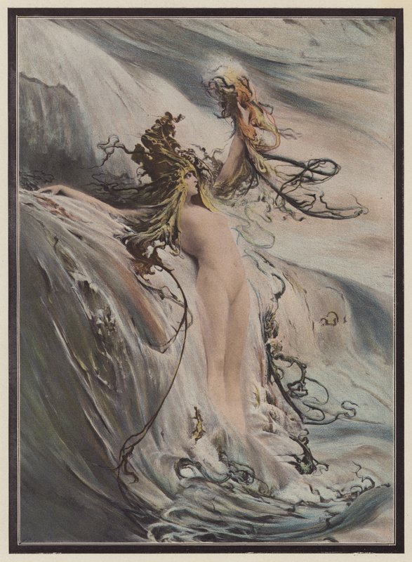 La grande vague - Georges Clairin