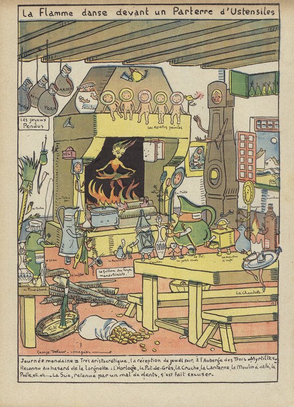 Illustration pour Le Rire - Georges Delaw
