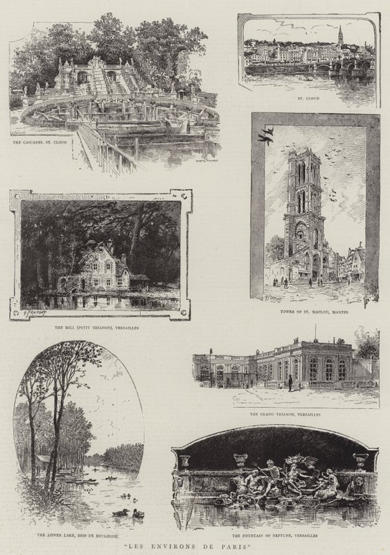 Les environs de Paris - Georges Fraipont
