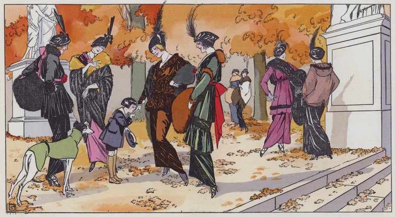 Mode féminine des années 1910 - Georges Leonnec