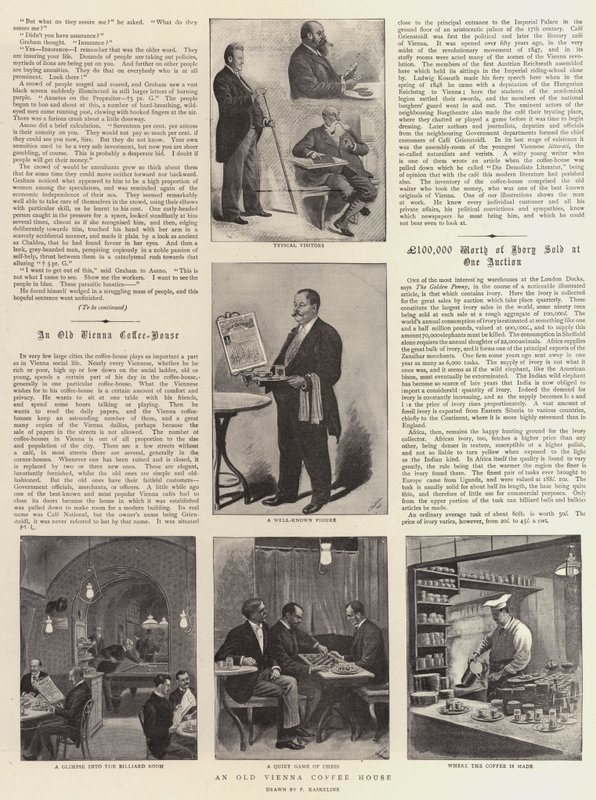 Un vieux café viennois - German School