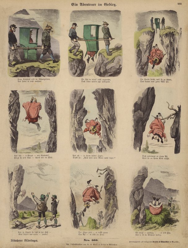 Une aventure dans les montagnes - German School
