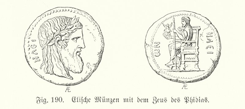 Anciennes pièces de monnaie grecques d