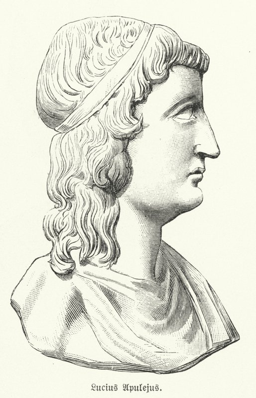 Apulée, écrivain, philosophe et rhéteur romain - German School