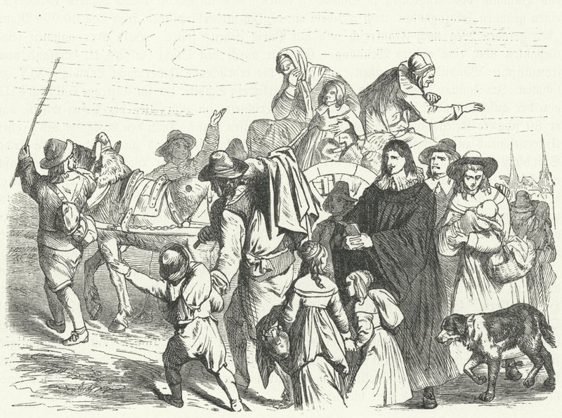 Arrivée des immigrants huguenots français dans le Brandebourg après que le Grand Électeur Frédéric-Guillaume a émis l