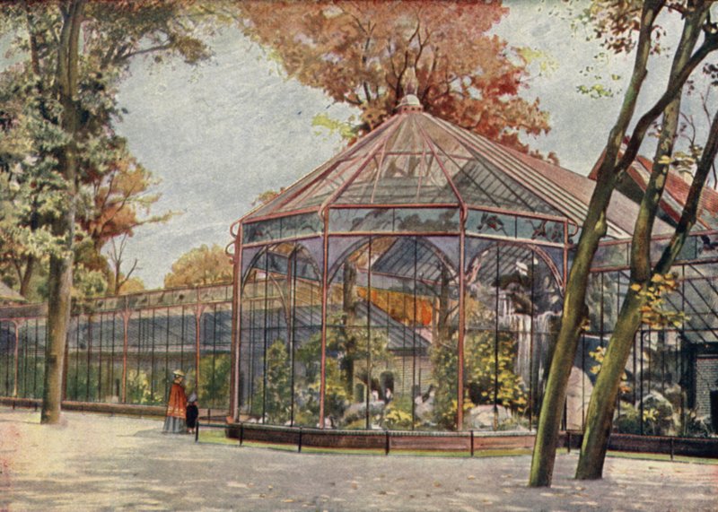 Volière, Jardin zoologique de Berlin, Allemagne - German School