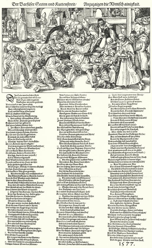 Sectes pieds nus et la dispute de l