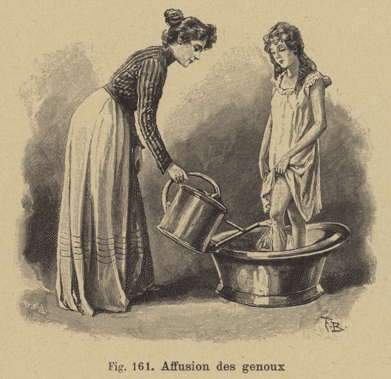 Bain des genoux - German School