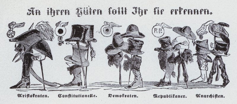 Par leurs chapeaux, vous les reconnaîtrez - German School