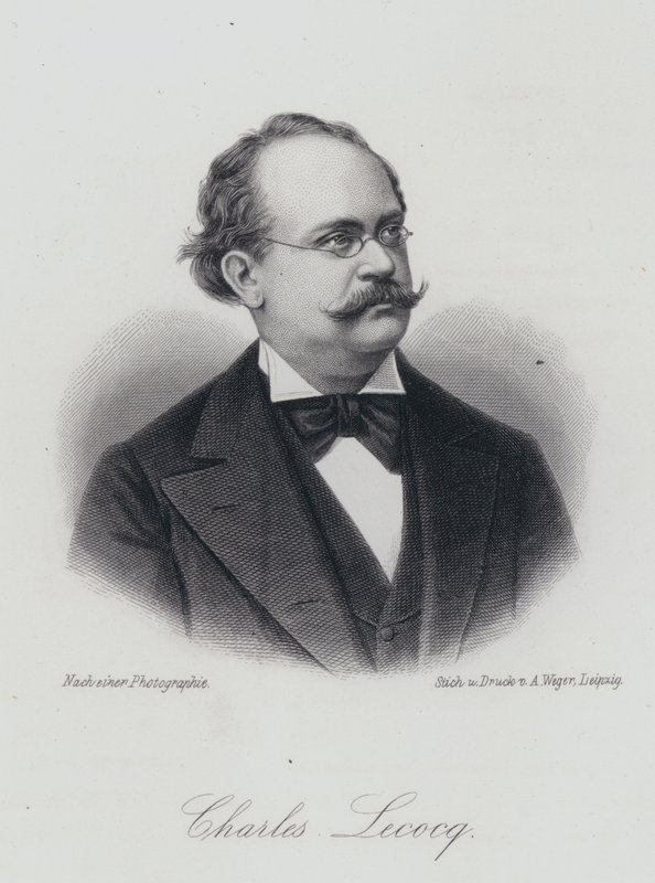Charles Lecocq, compositeur français - German School