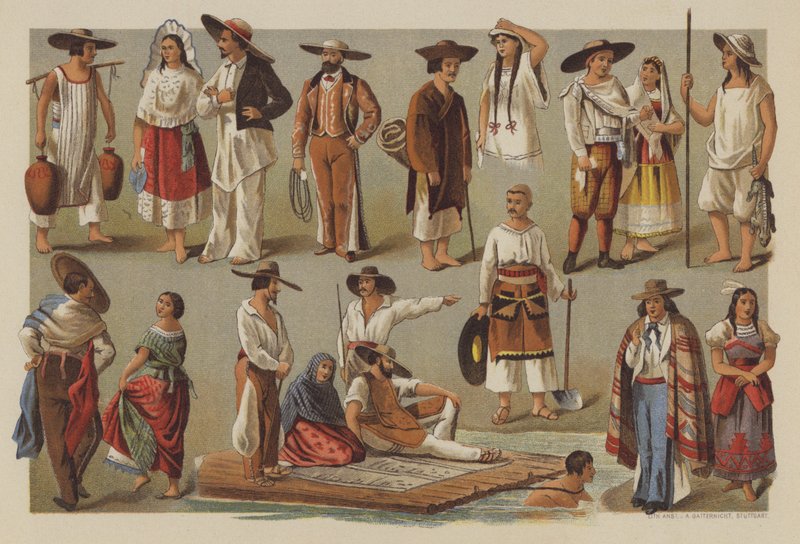Costumes au Mexique - German School