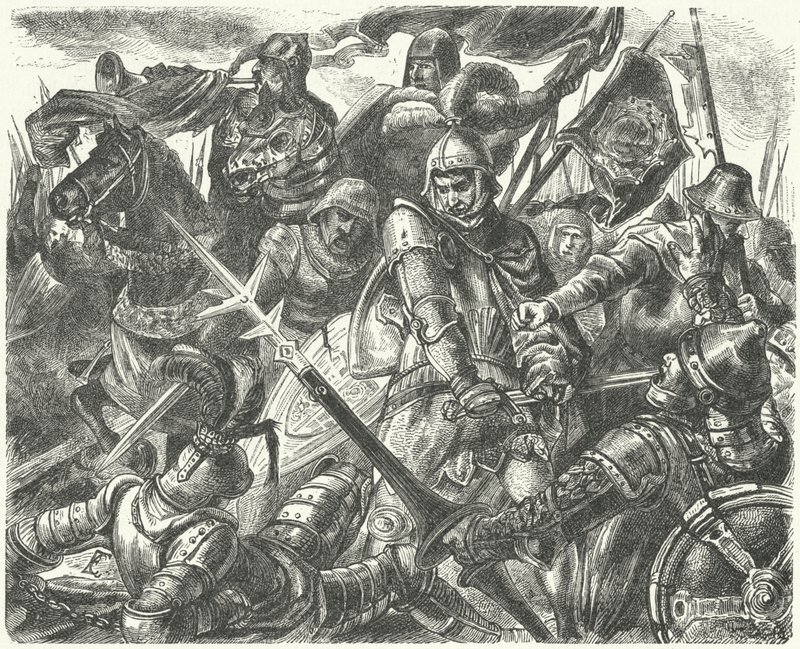 Mort de Pierre de Castille aux mains d