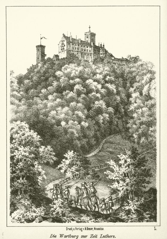 Die Wartburg zur Zeit Luthers - German School