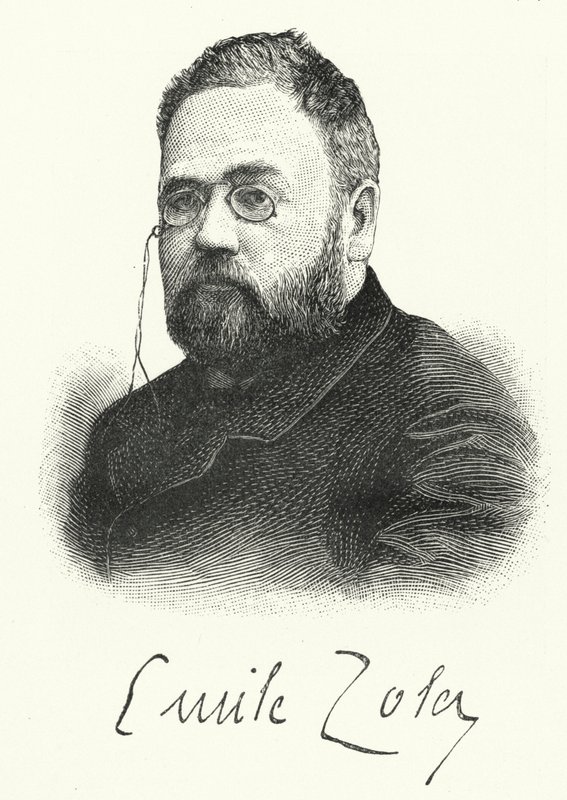 Émile Zola, romancier et dramaturge français - German School