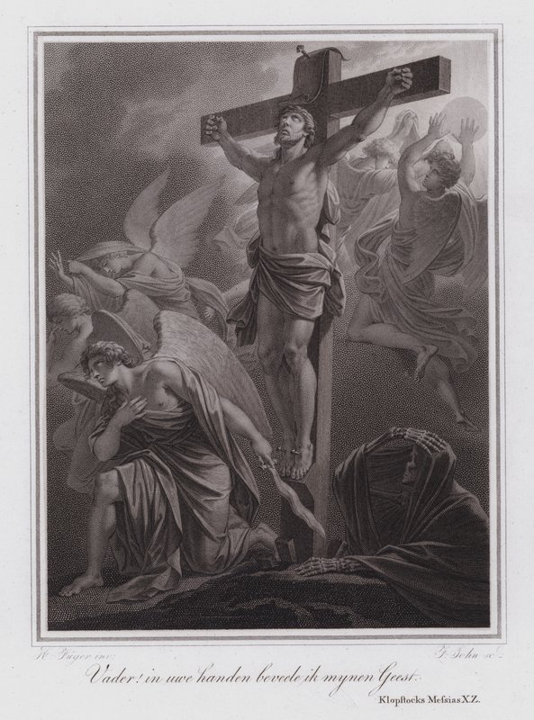 Père ! Entre tes mains je remets mon esprit. Jésus sur la croix - German School
