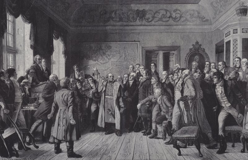 Discours du général Yorck aux États de Prusse-Orientale à Königsberg, 5 février 1813 - German School
