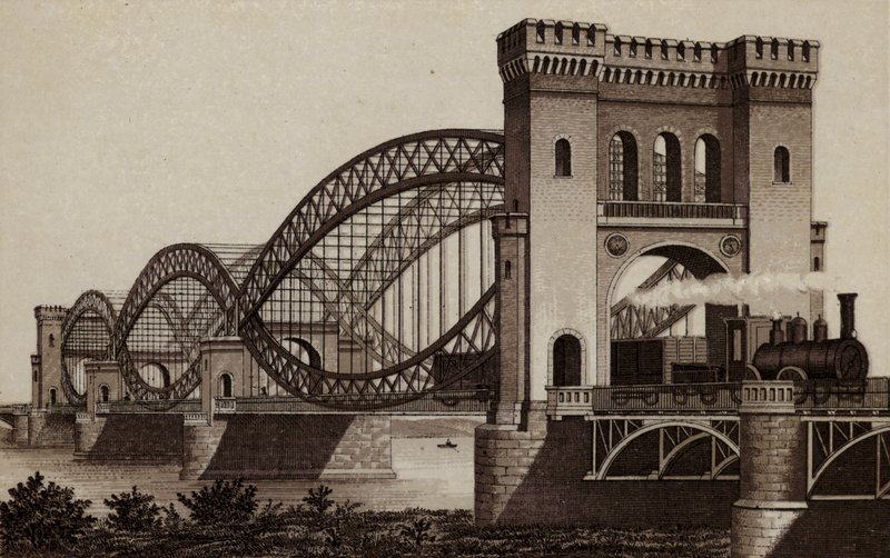 Hambourg : Eisenbahn-Elb-Brucke, le pont ferroviaire sur l