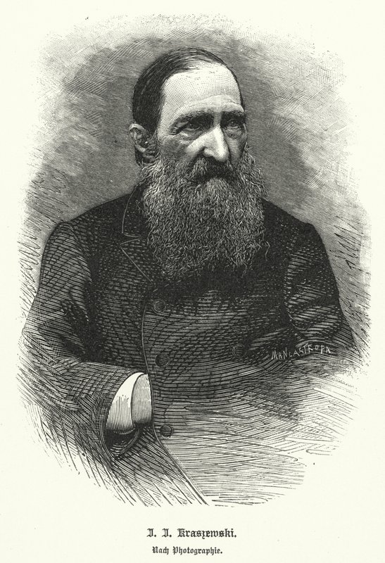 Jozef Ignacy Kraszewski, historien et romancier polonais - German School