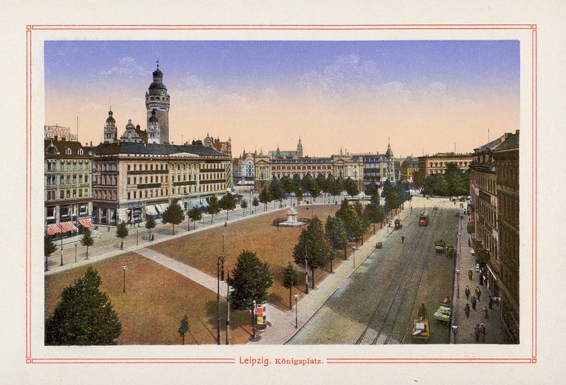 Leipzig, Konigsplatz - German School
