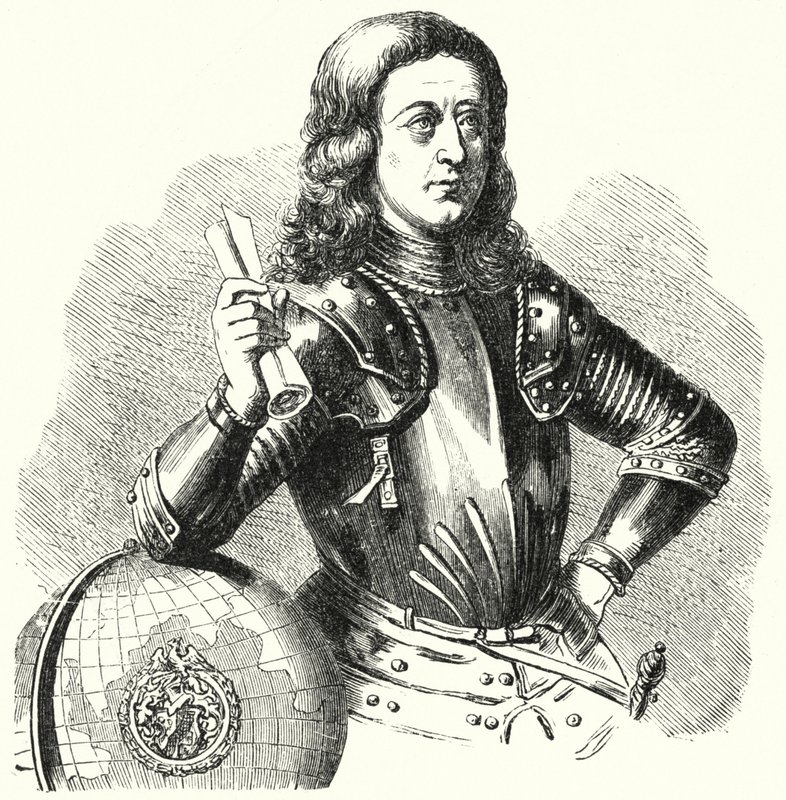 Martin Behaim, explorateur et cartographe allemand - German School