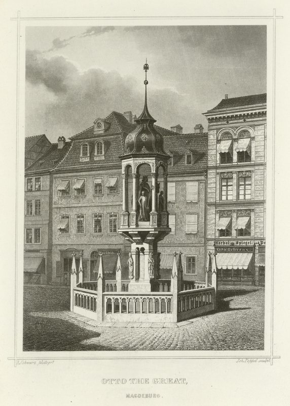 Otton le Grand, Magdebourg - German School