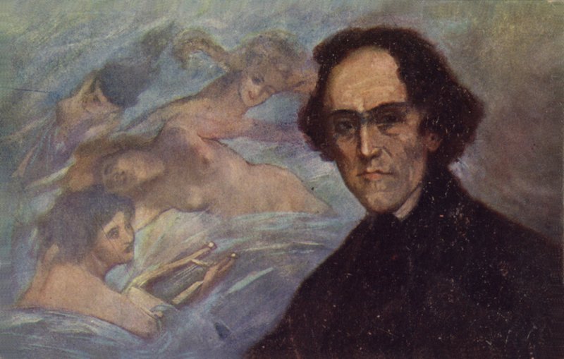 Portrait de Giacomo Meyerbeer - German School