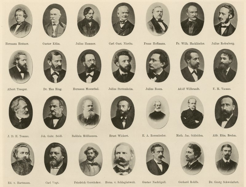 Portraits de célèbres Allemands de Ritter vom Deutschen Geiste - German School