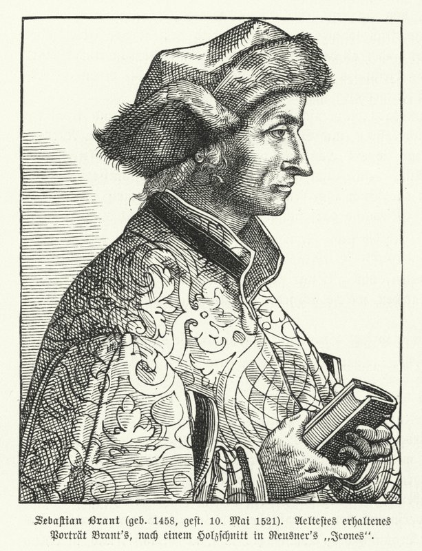 Sebastian Brant, humaniste et satiriste de la Renaissance allemande - German School