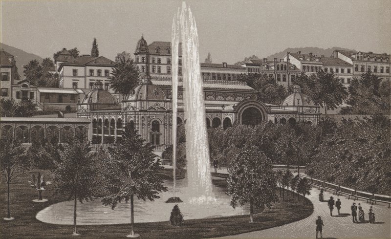 Parc municipal (lithographie) - German School