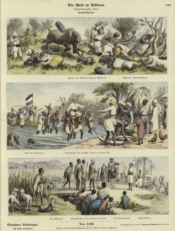 Le monde en images : Afrique orientale allemande - German School