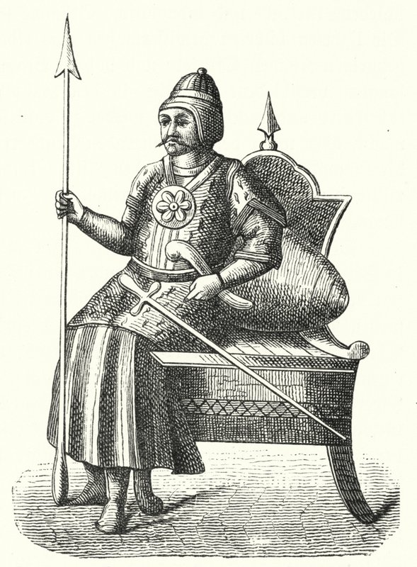 Timur, chef militaire mongol - German School
