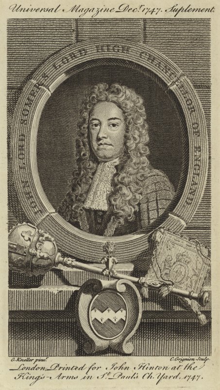 John Lord Somers, Lord Chancelier d