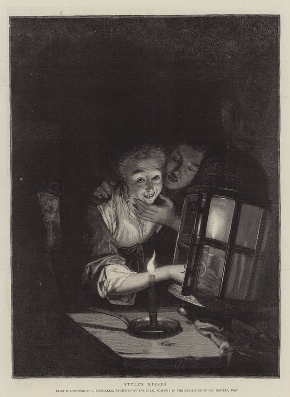 Baisers volés - Godfried Schalcken