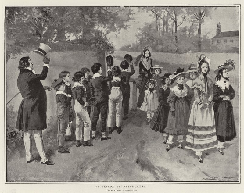 Une Leçon de Comportement - Gordon Frederick Browne