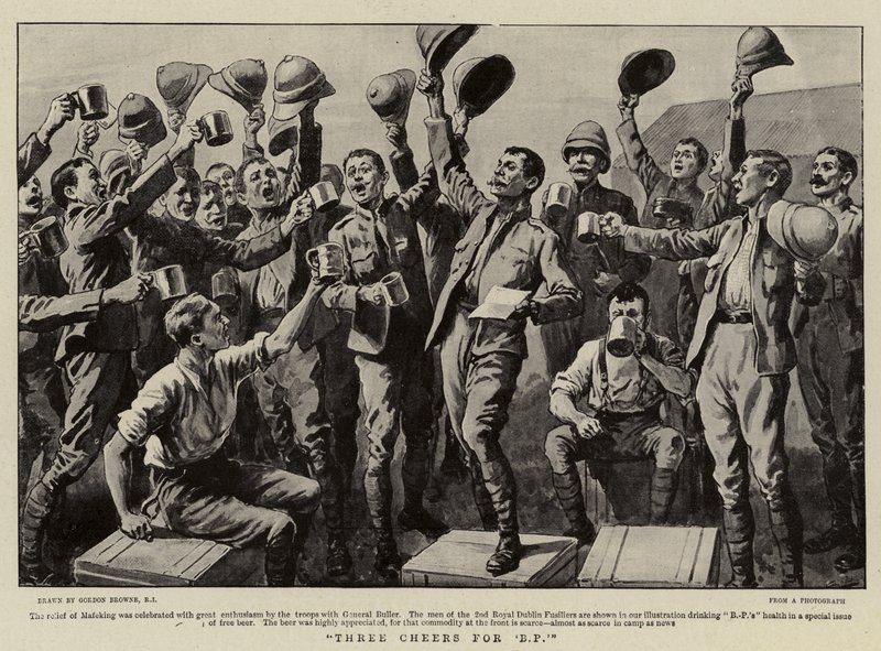 Trois acclamations pour B P - Gordon Frederick Browne