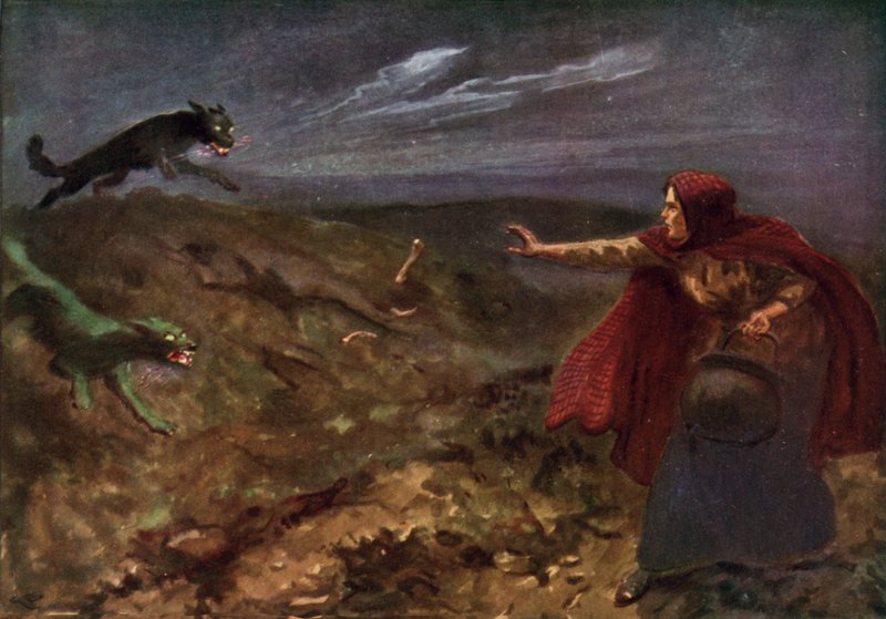 Illustration pour Le Conte du Chaudron - Gordon Frederick after Browne