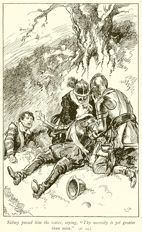 Mort de Sir Philip Sidney - Gordon Frederick Browne