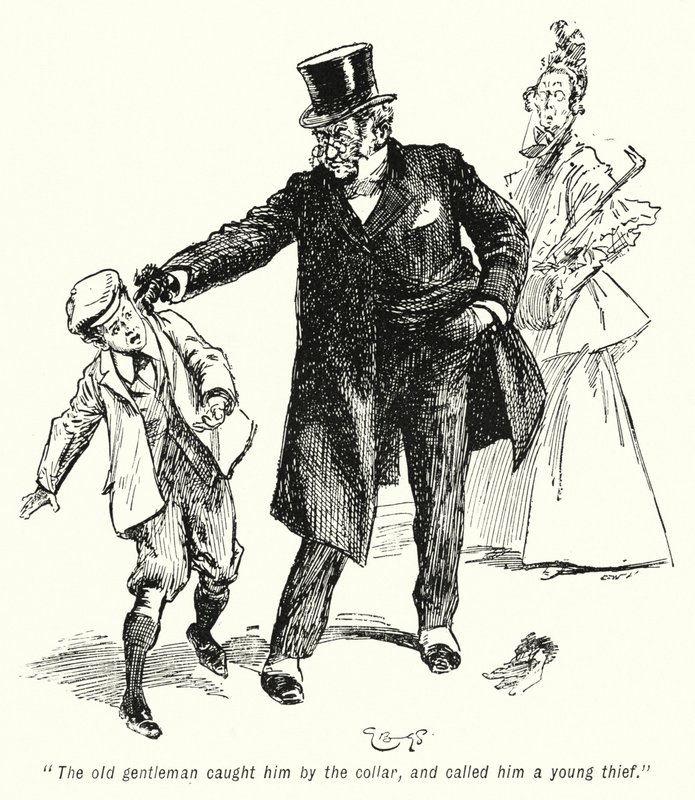 Illustration pour The Story of the Treasure Seekers par E Nesbit - Gordon Frederick Browne