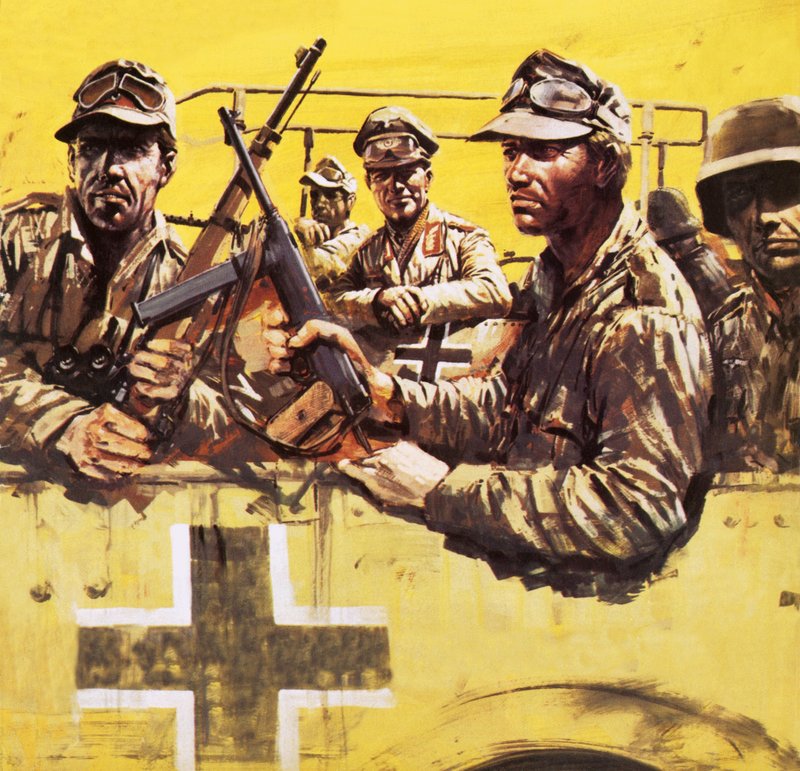 Le général Erwin Rommel avec d