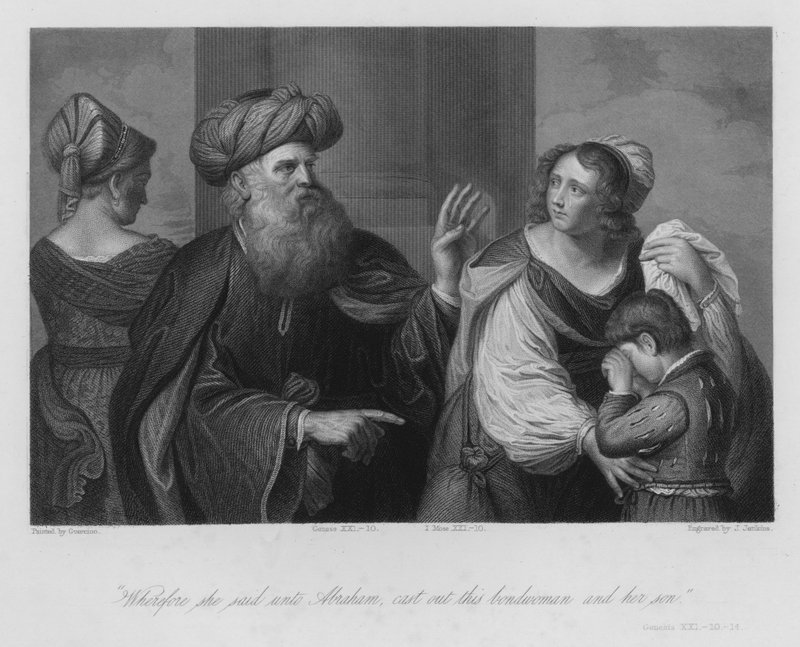 Chasse cette servante et son fils, Genèse XXI - Guercino