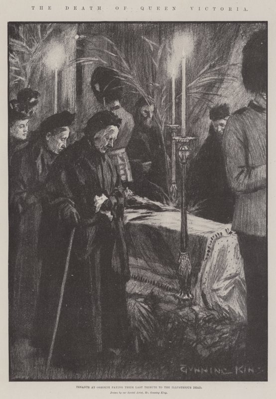 La mort de la reine Victoria - Gunning King