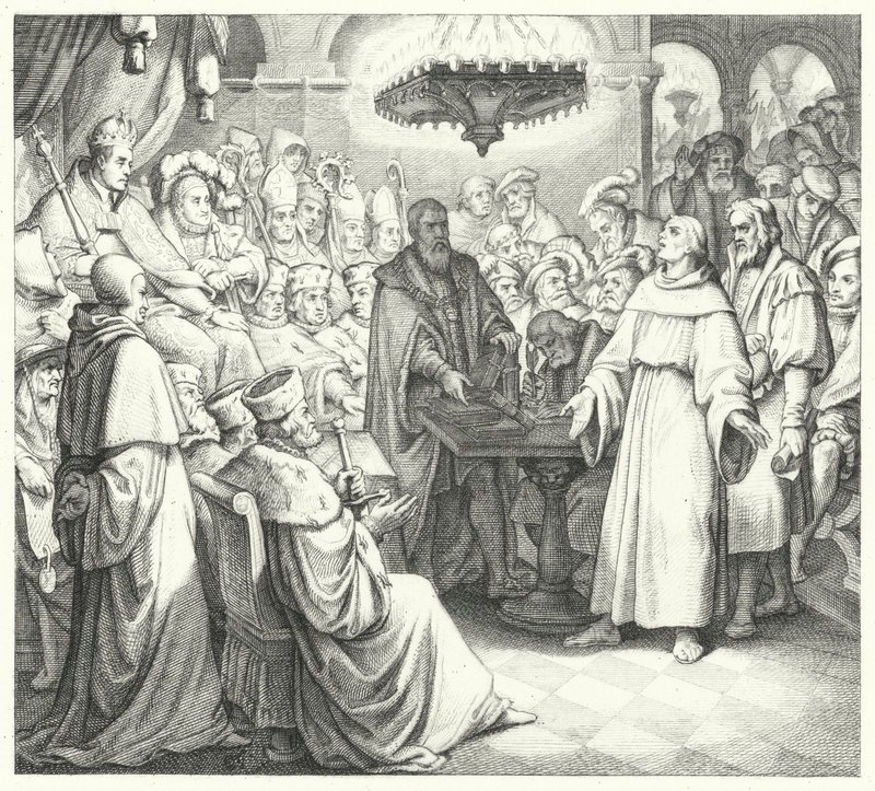 Martin Luther devant l