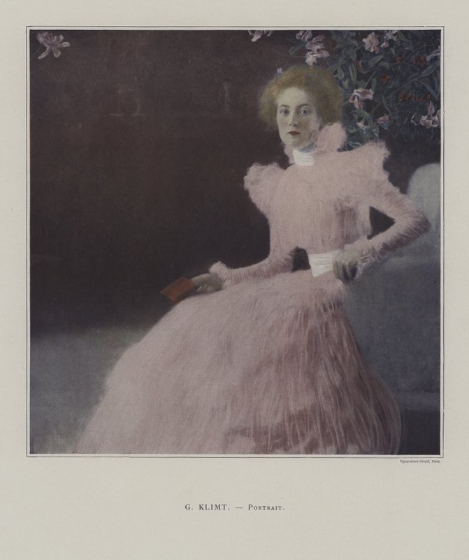 Portrait de Sonja Knips - Gustav Klimt