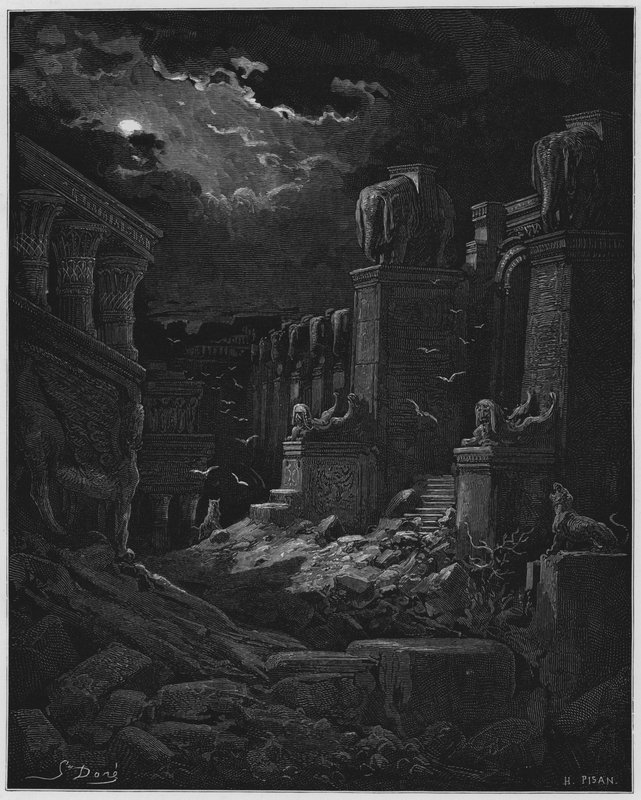 Babylone tombée - Gustave Dore