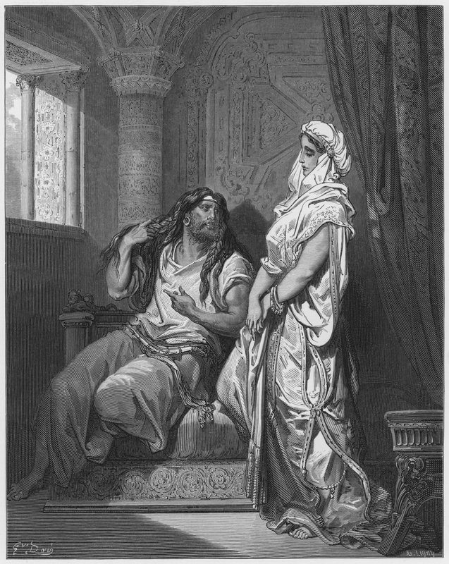 Samson et Dalila - Gustave Dore