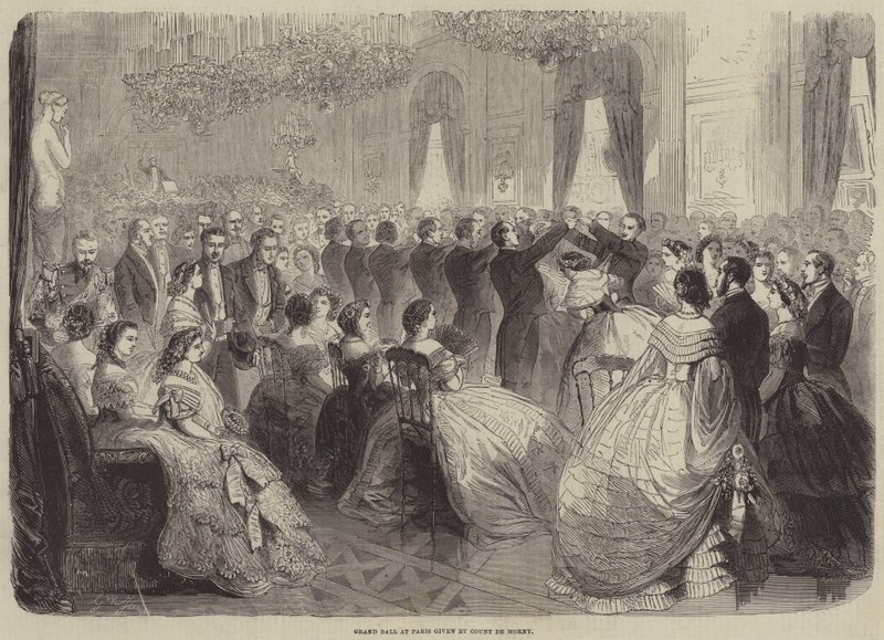 Grand Bal à Paris donné par le Comte de Morny - Gustave Janet