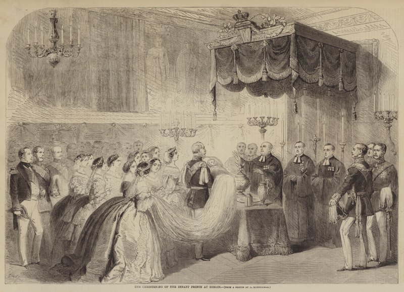 Le baptême du prince infant à Berlin - Gustave Janet
