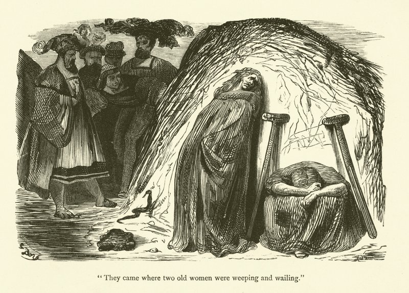 Illustration pour les œuvres de Rabelais - Gustave after Dore