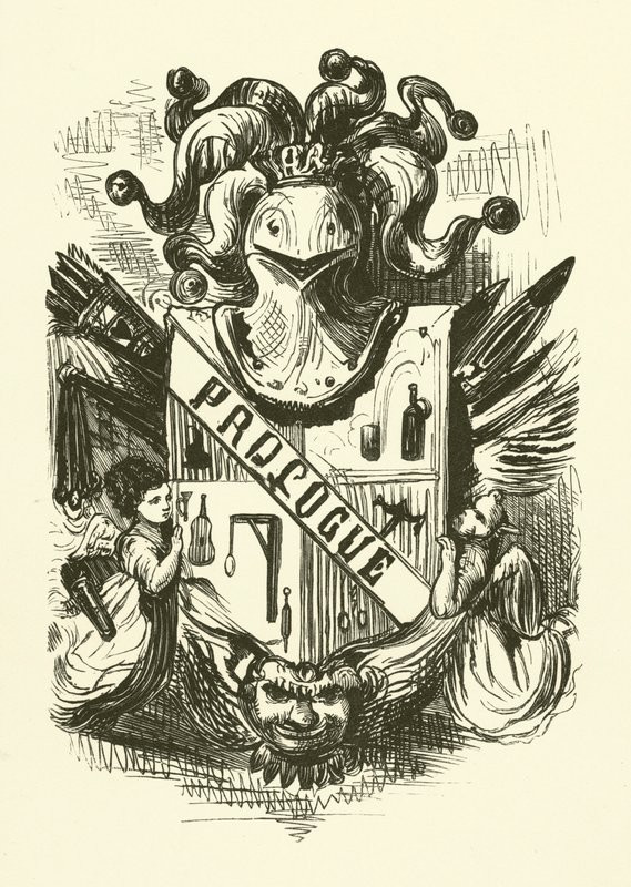 Illustration pour les œuvres de Rabelais - Gustave after Dore