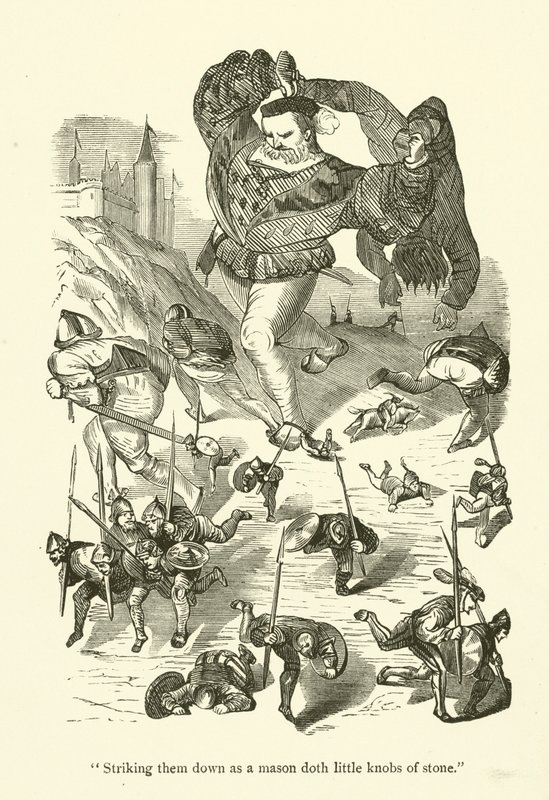 Illustration pour les œuvres de Rabelais - Gustave after Dore